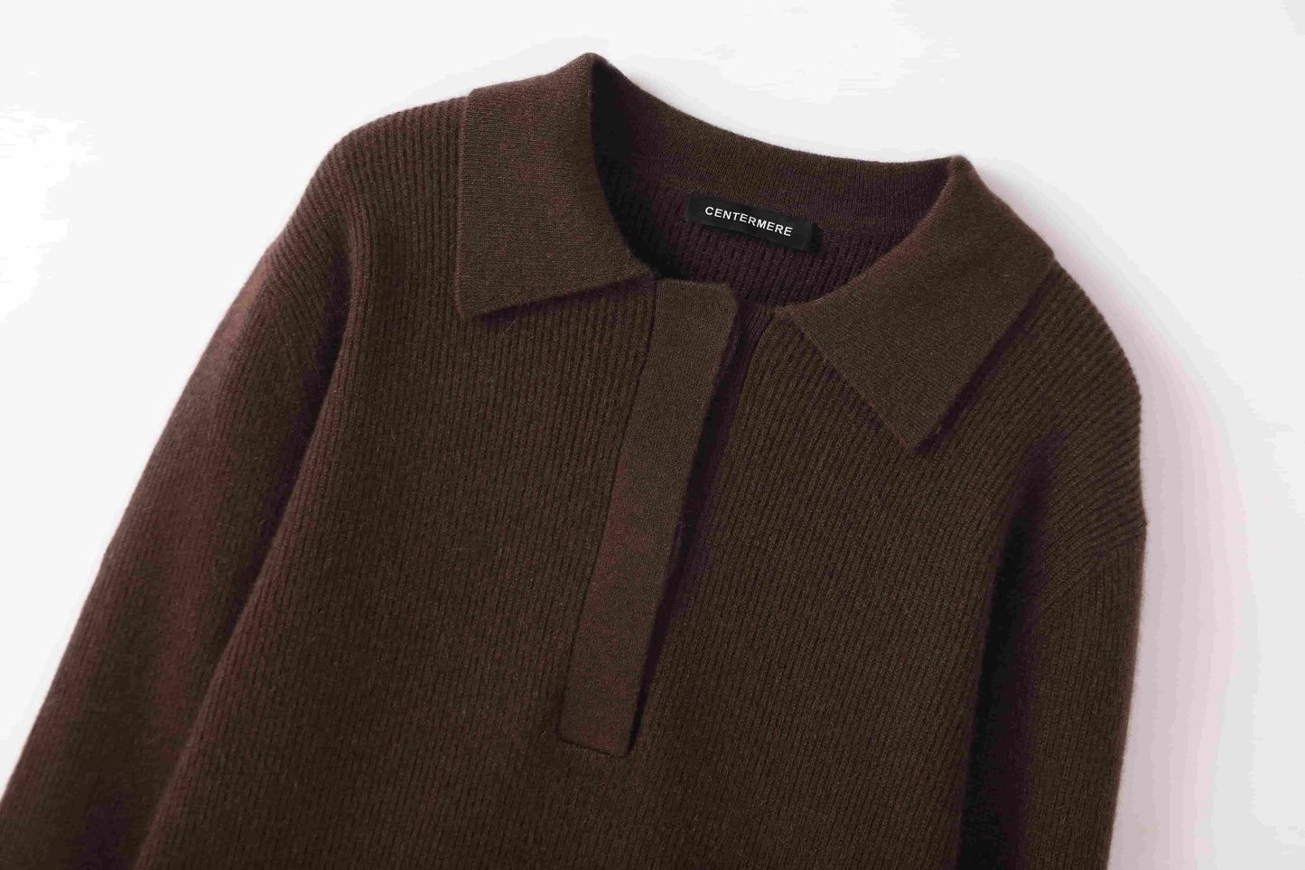 100% cashmere Warm, soft, elegant, handsome and versatile polo neck jacket cashmere sweater