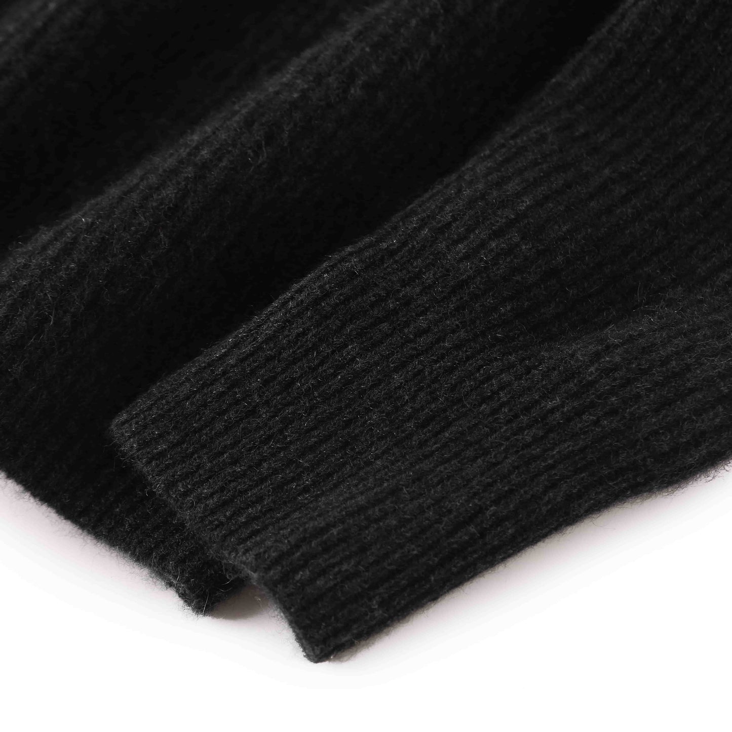 100% cashmere Fashionable warm double head zipper men's cashmere jacket