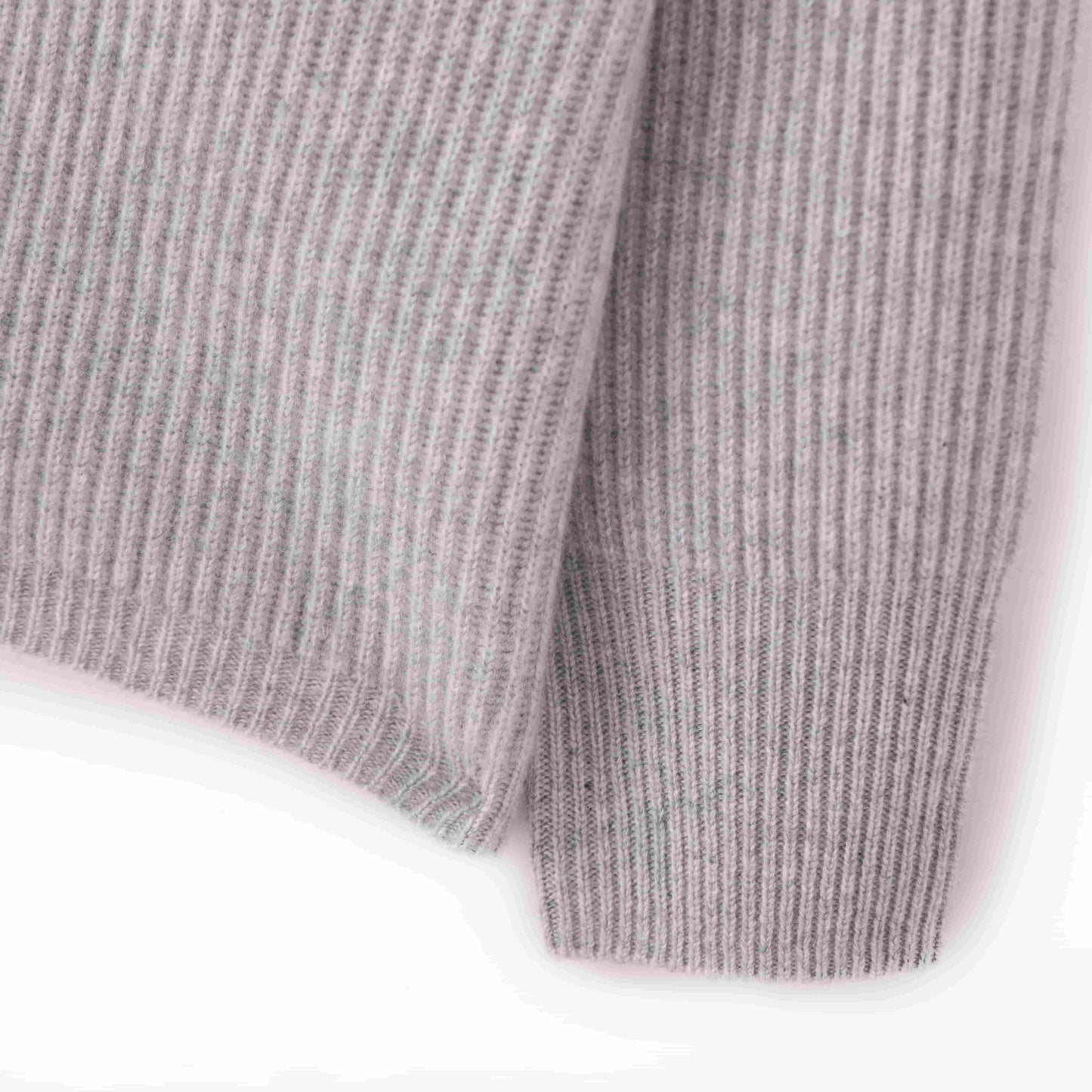 100% cashmere Fashionable warm double head zipper men's cashmere jacket