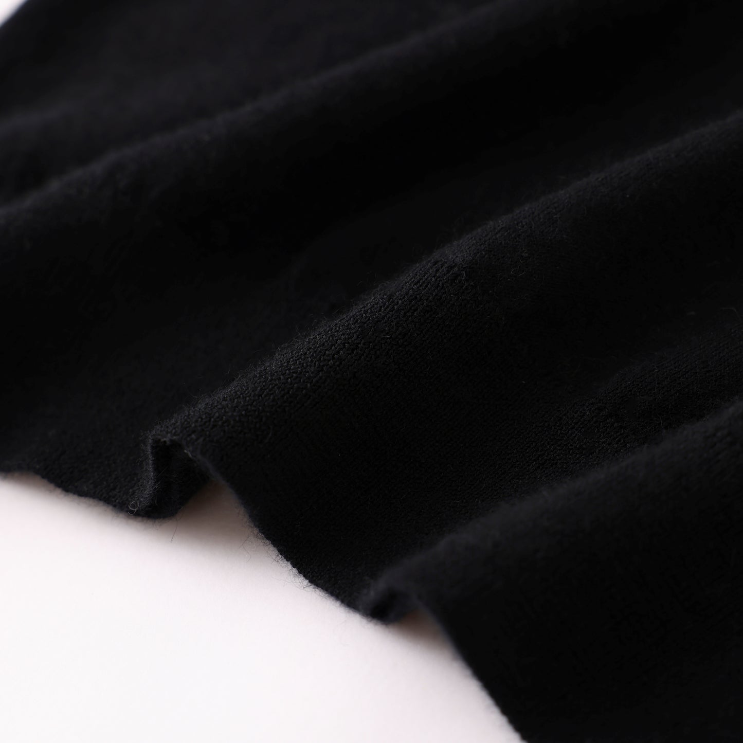 100% Cashmere Polo Neck Worsted Craftsmanship Elegant Texture Women's Cashmere Sweater