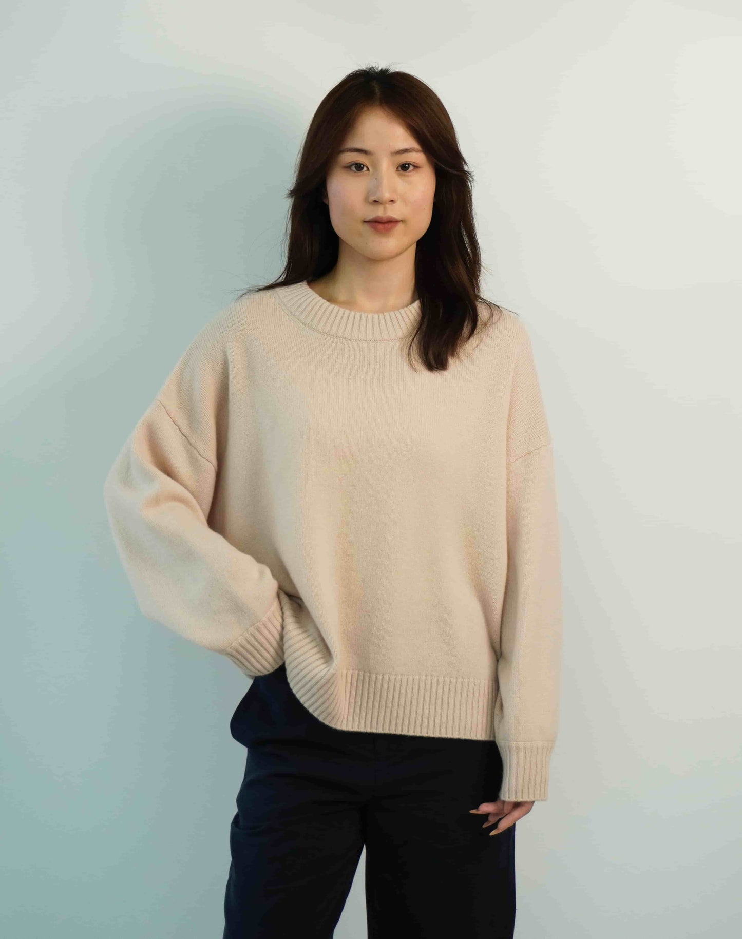 100% Cashmere Loose Fashion Women's Cashmere Sweater