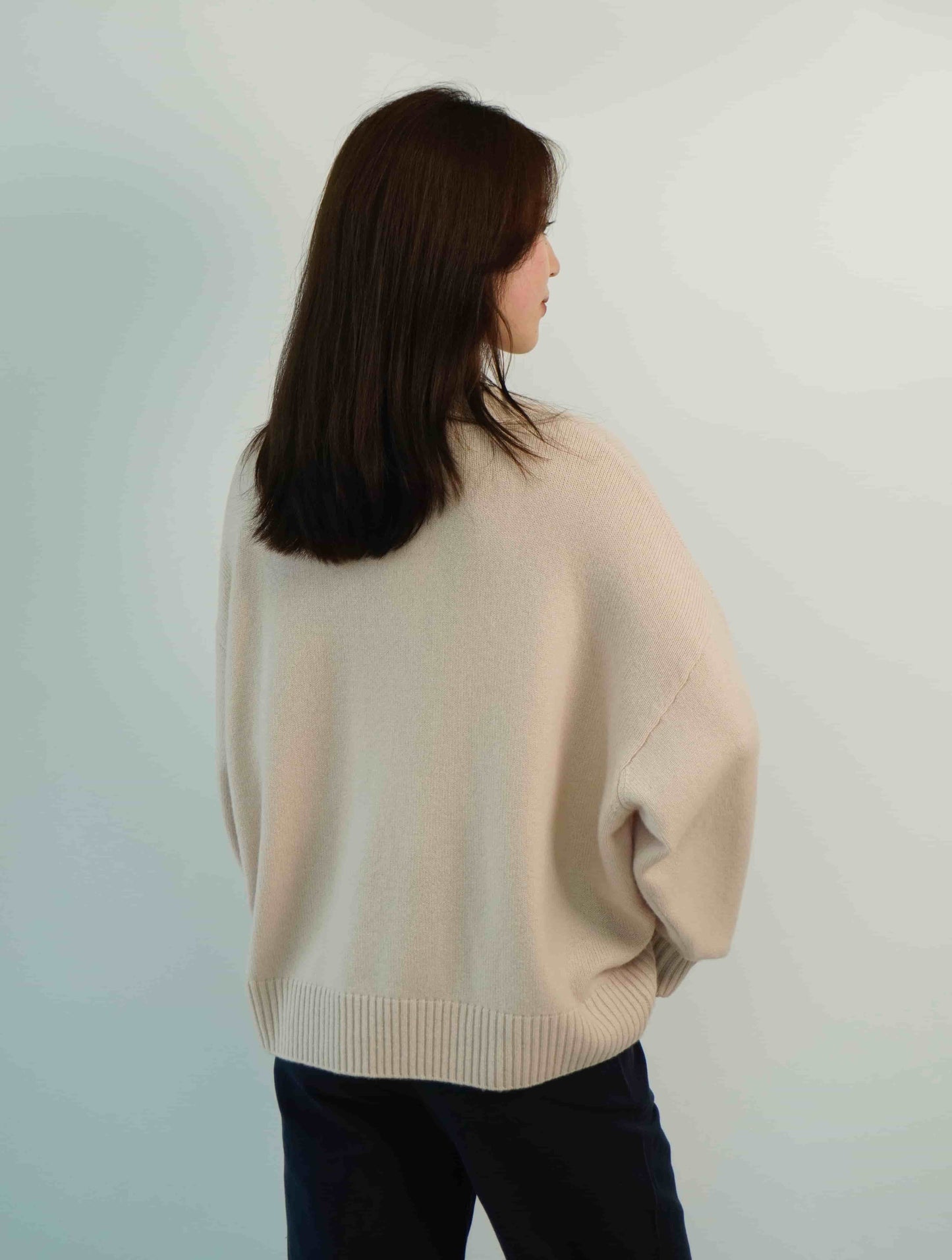 100% Cashmere Loose Fashion Women's Cashmere Sweater