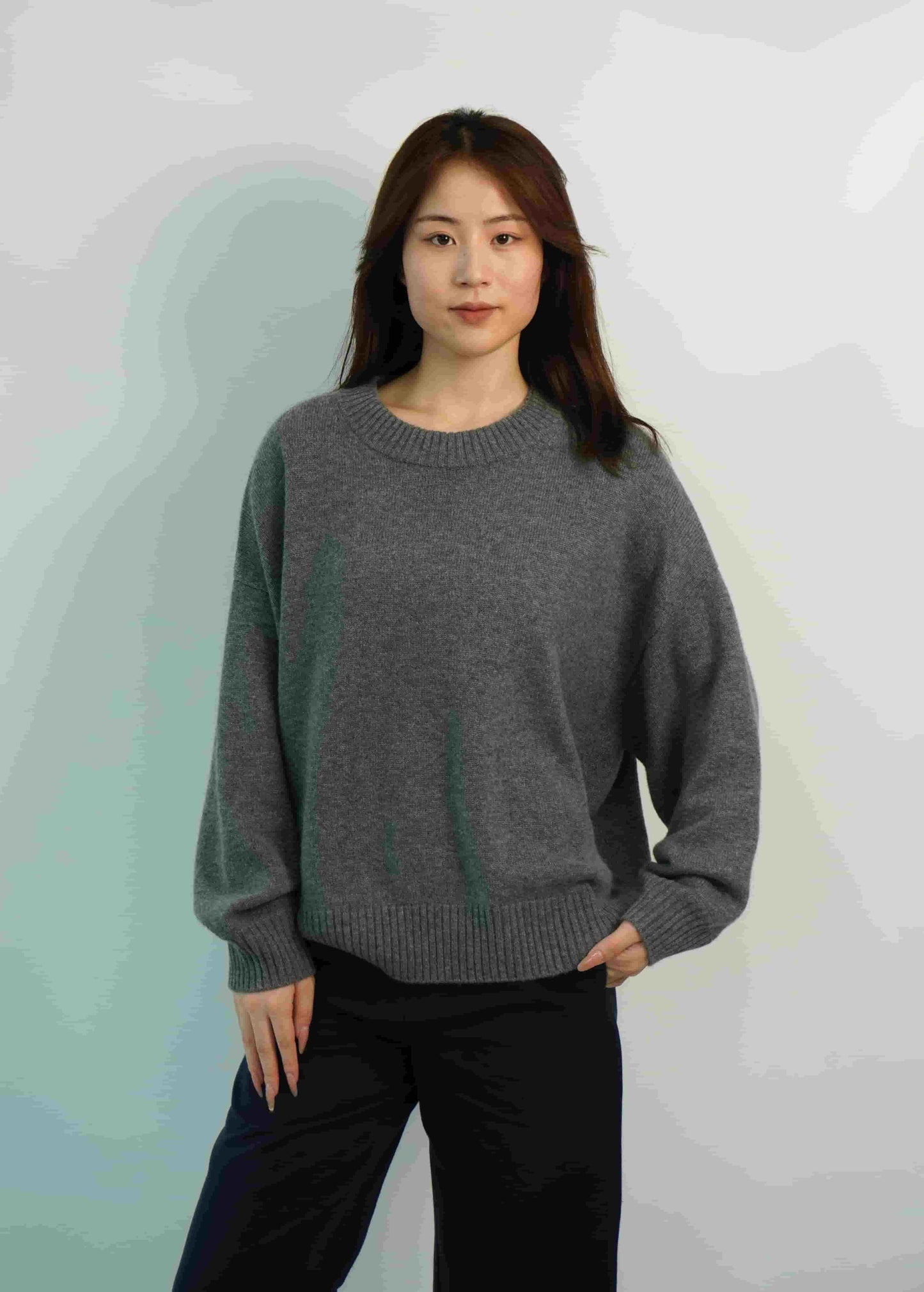 100% Cashmere Loose Fashion Women's Cashmere Sweater