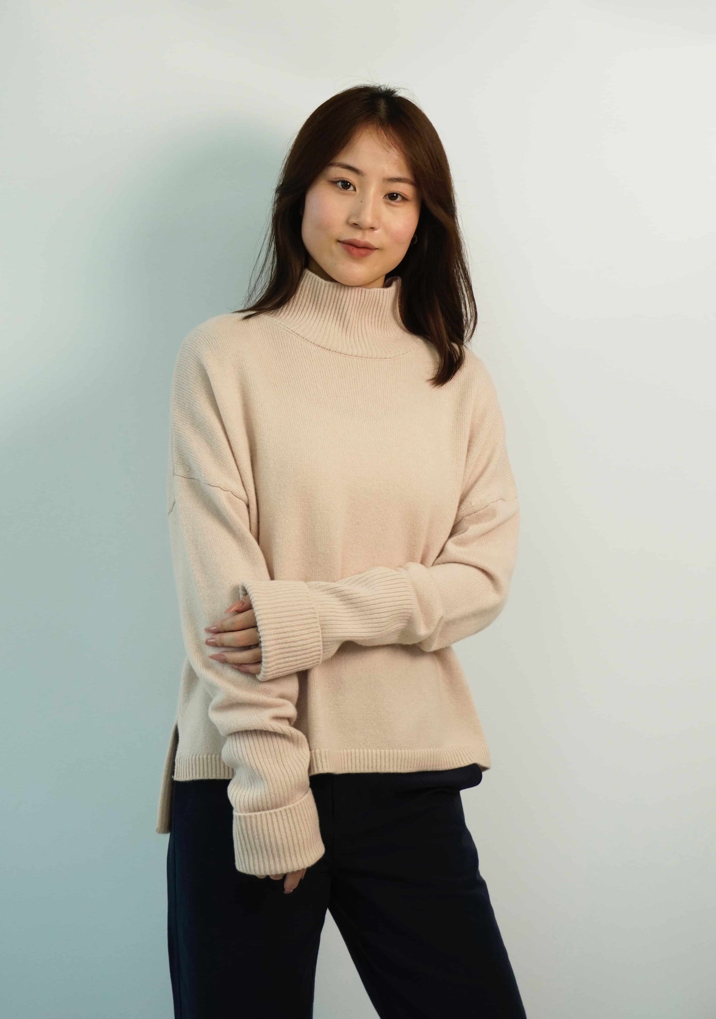 100% Cashmere Stylish Design Elegant Cashmere Sweater