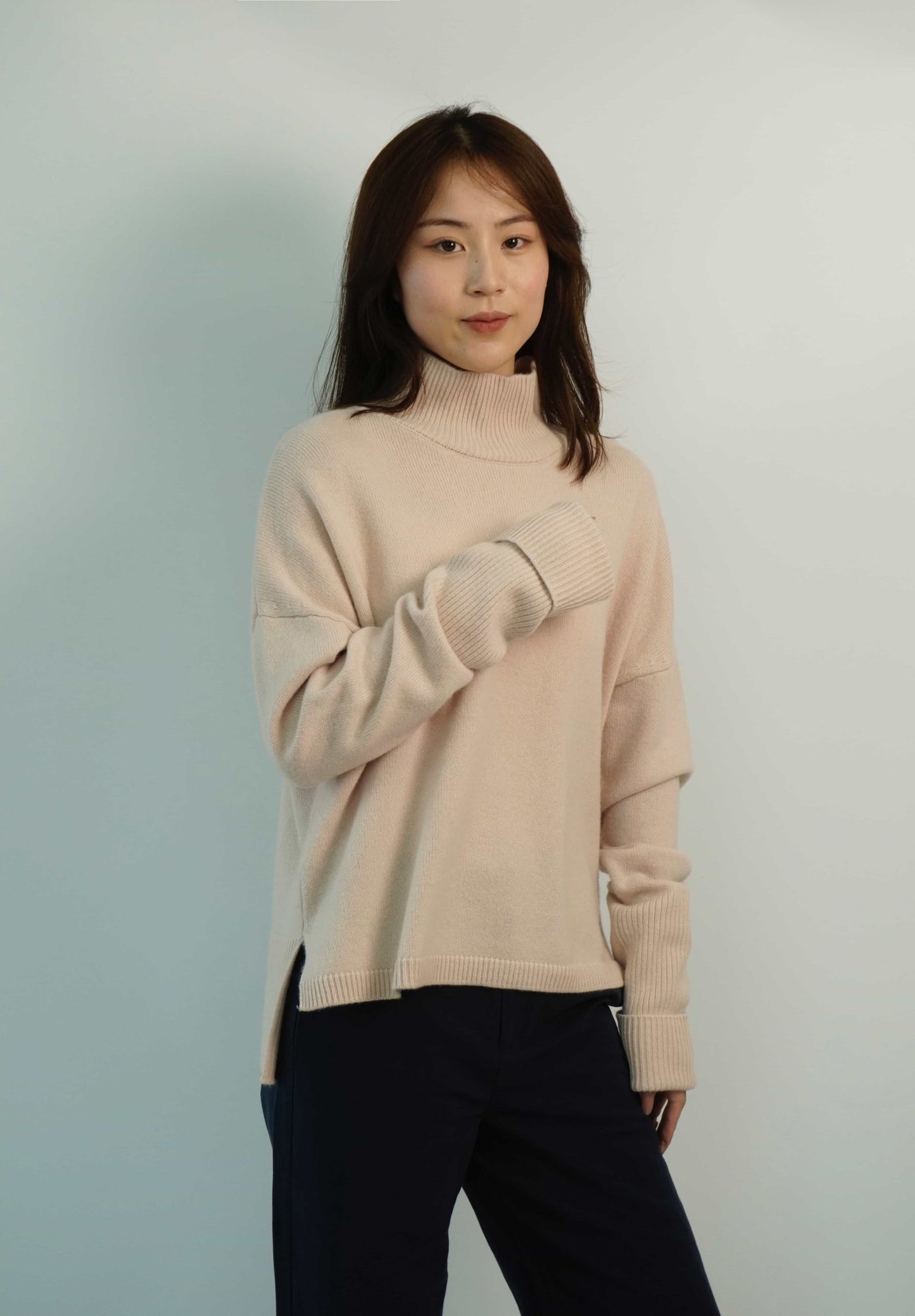 100% Cashmere Stylish Design Elegant Cashmere Sweater