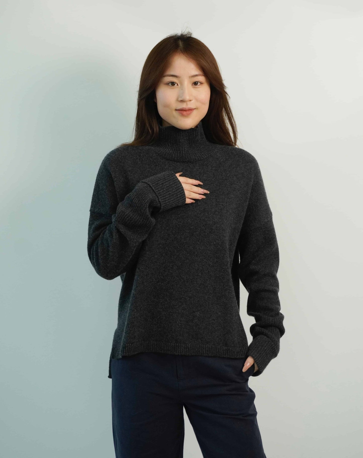 100% Cashmere Stylish Design Elegant Cashmere Sweater