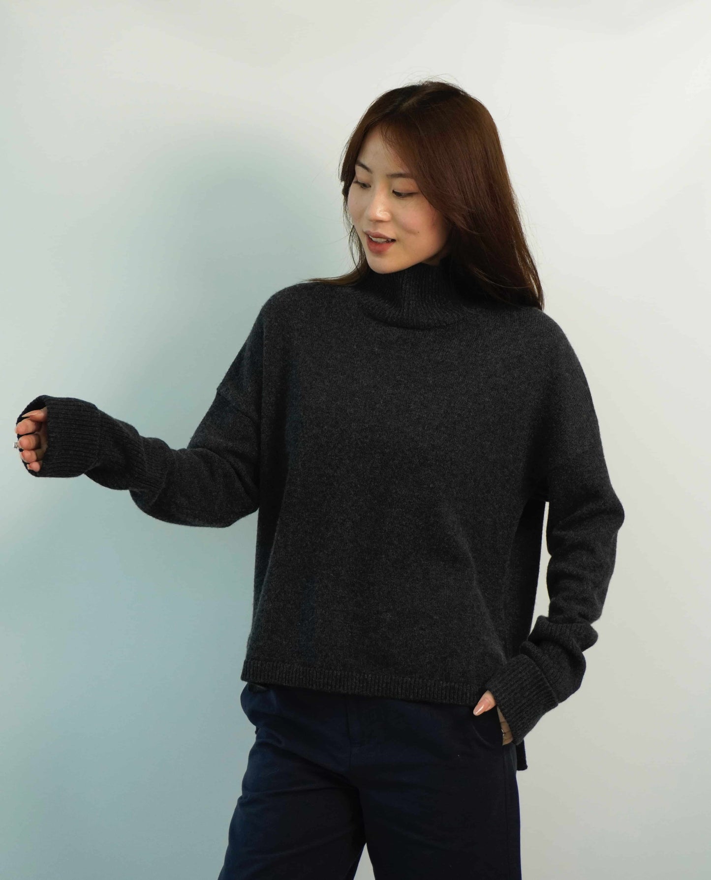100% Cashmere Stylish Design Elegant Cashmere Sweater