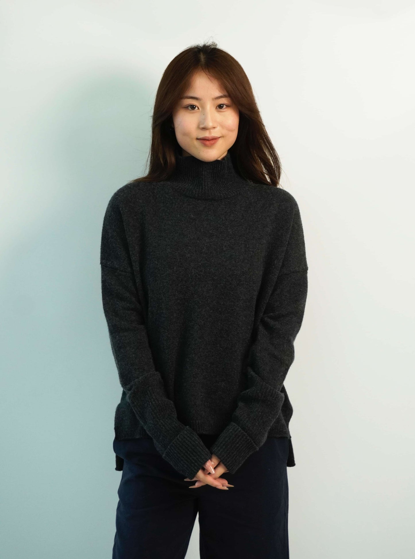 100% Cashmere Stylish Design Elegant Cashmere Sweater