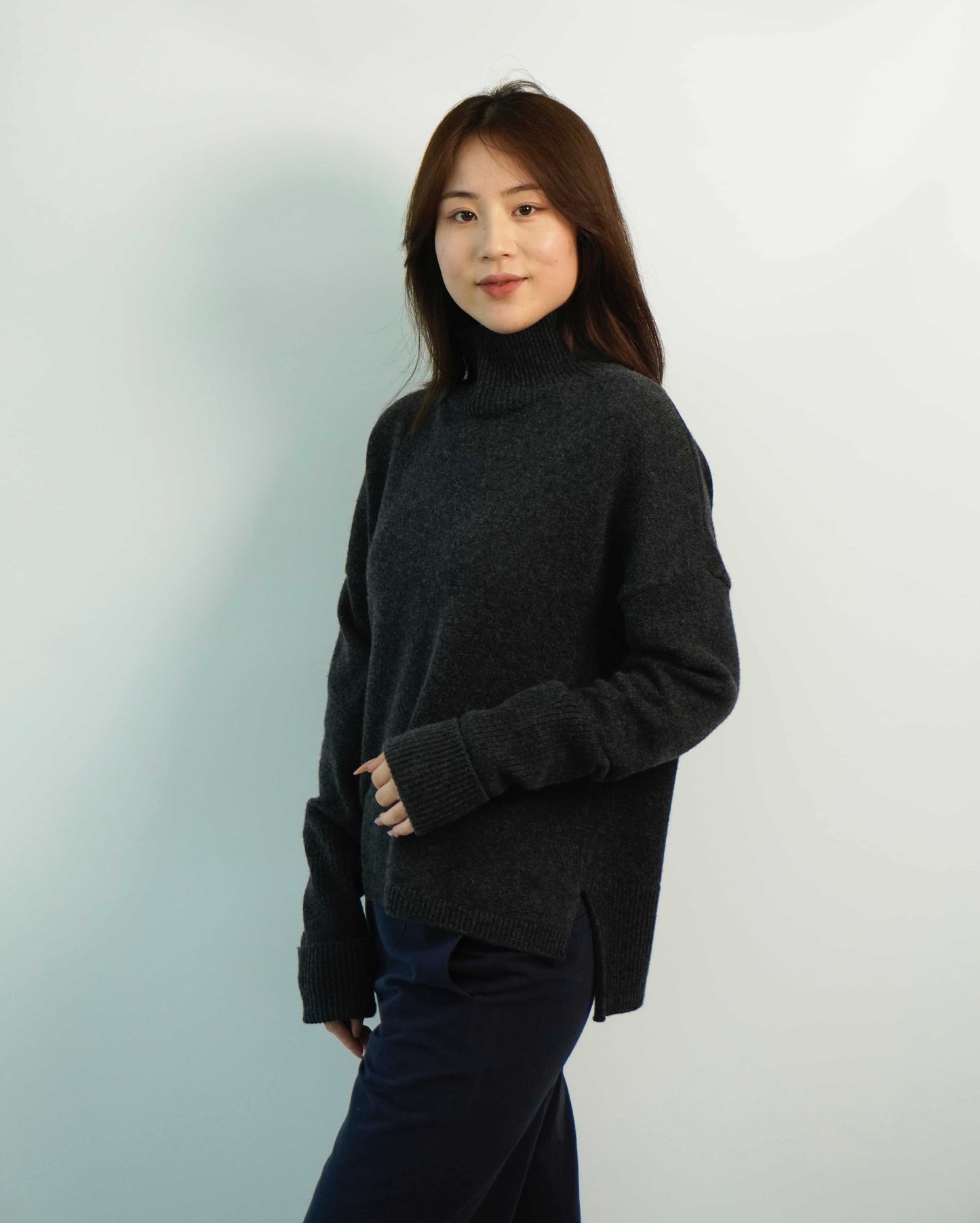 100% Cashmere Stylish Design Elegant Cashmere Sweater