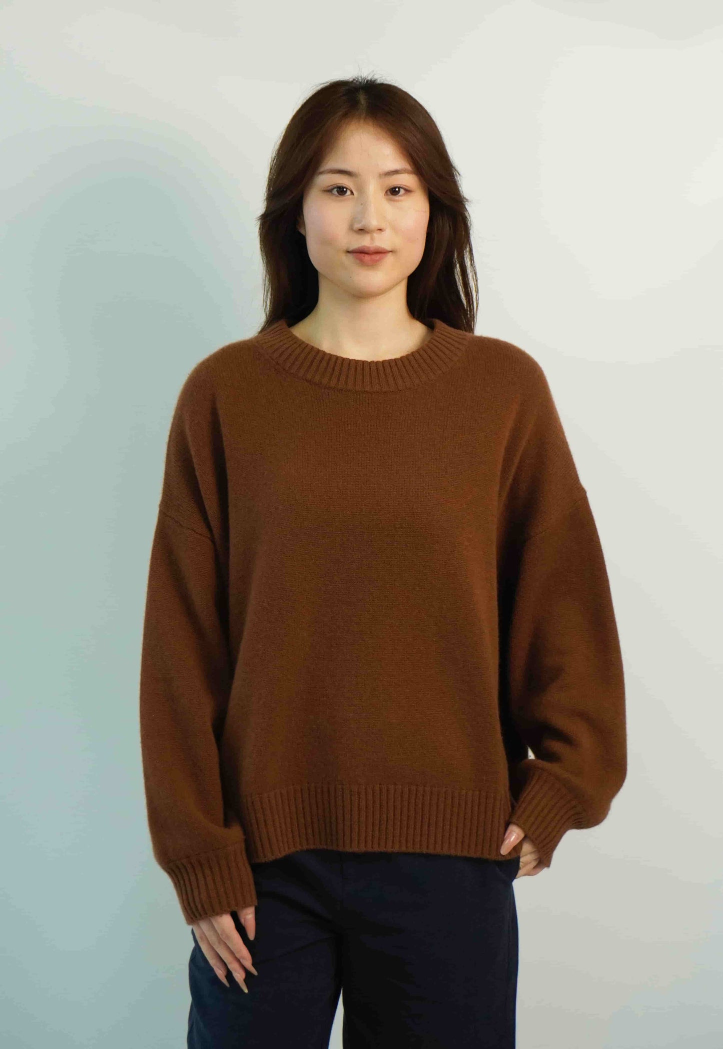 100% Cashmere Loose Fashion Women's Cashmere Sweater