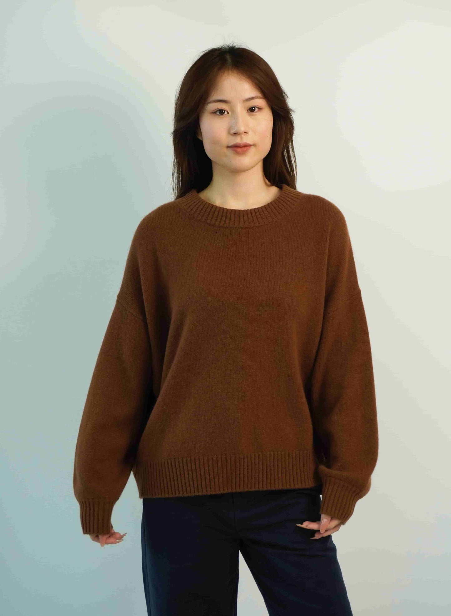 100% Cashmere Loose Fashion Women's Cashmere Sweater