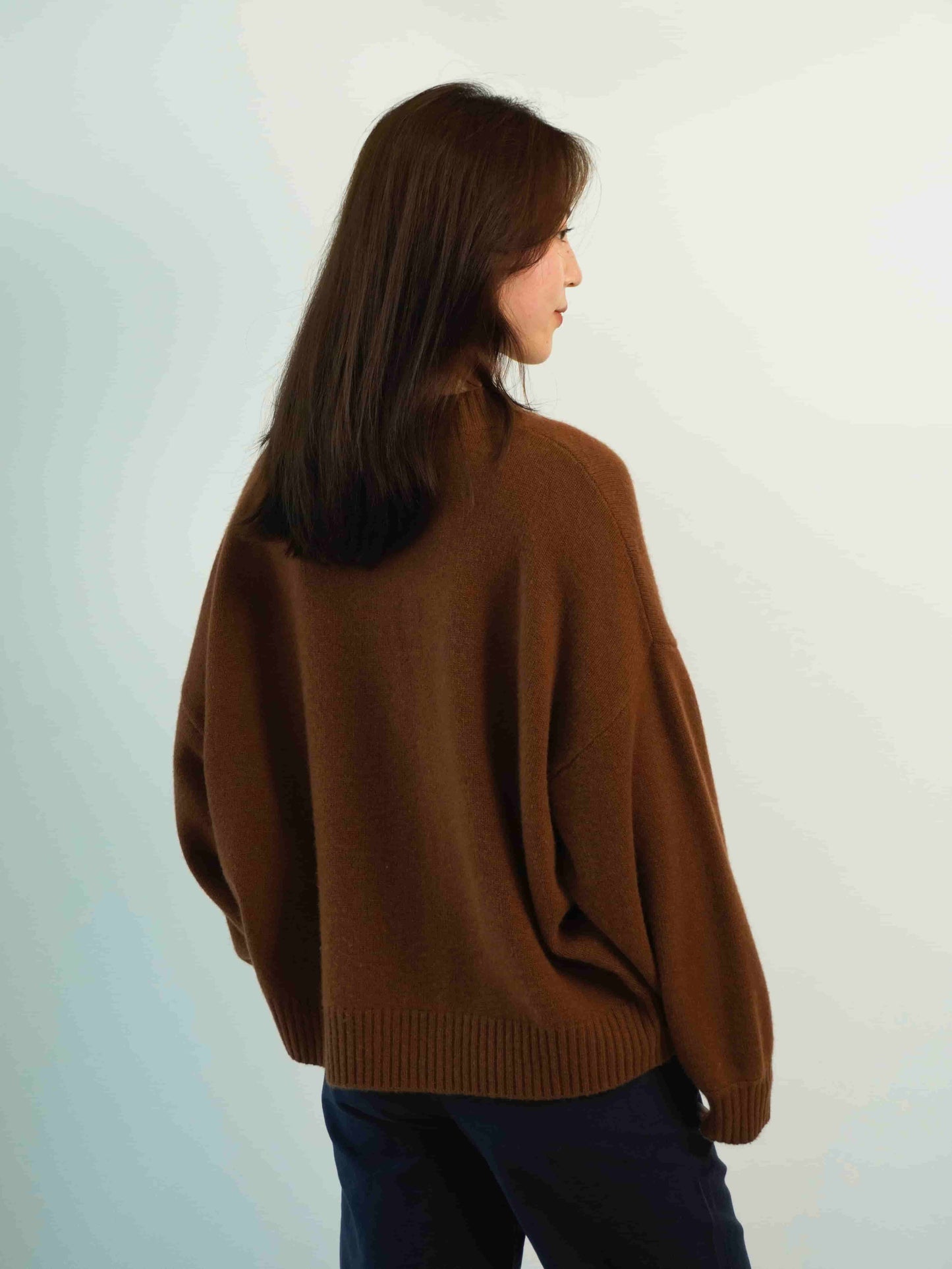 100% Cashmere Loose Fashion Women's Cashmere Sweater