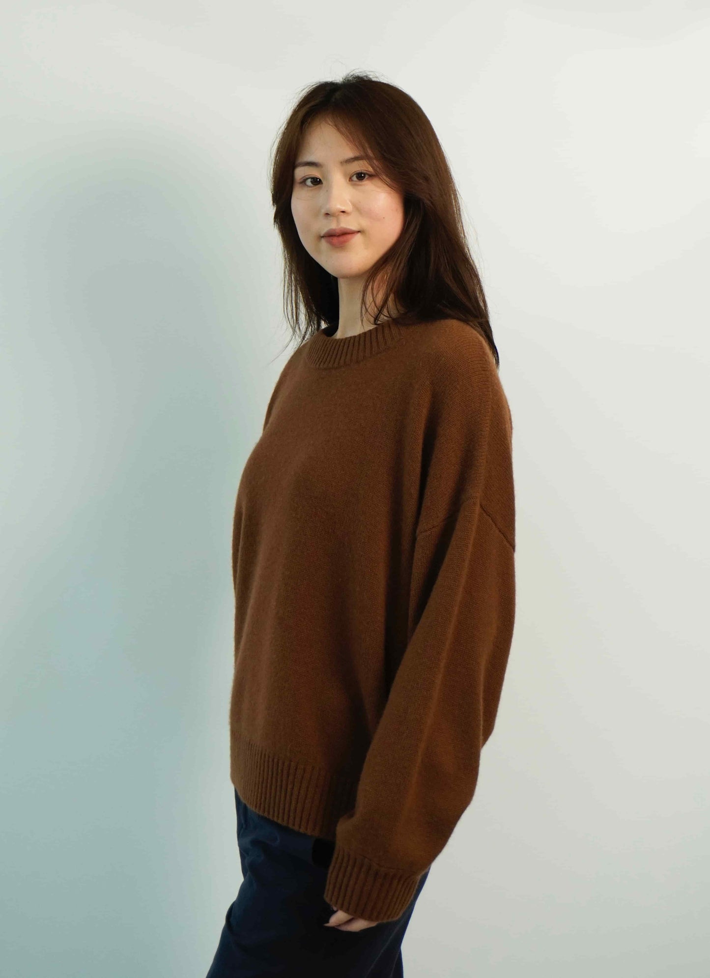 100% Cashmere Loose Fashion Women's Cashmere Sweater