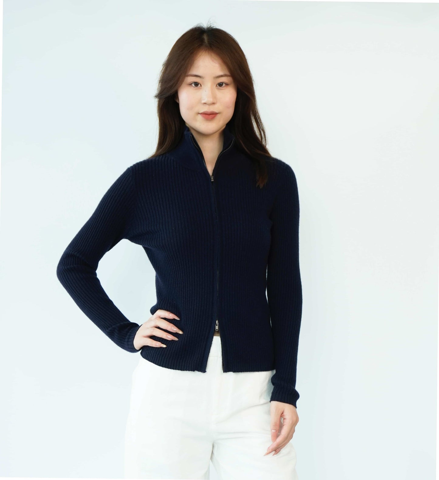100% Cashmere Top Worsted Ladies Jacket Cashmere Sweater