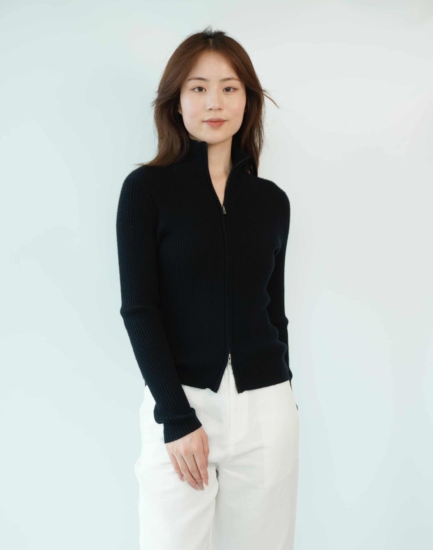 100% Cashmere Top Worsted Ladies Jacket Cashmere Sweater