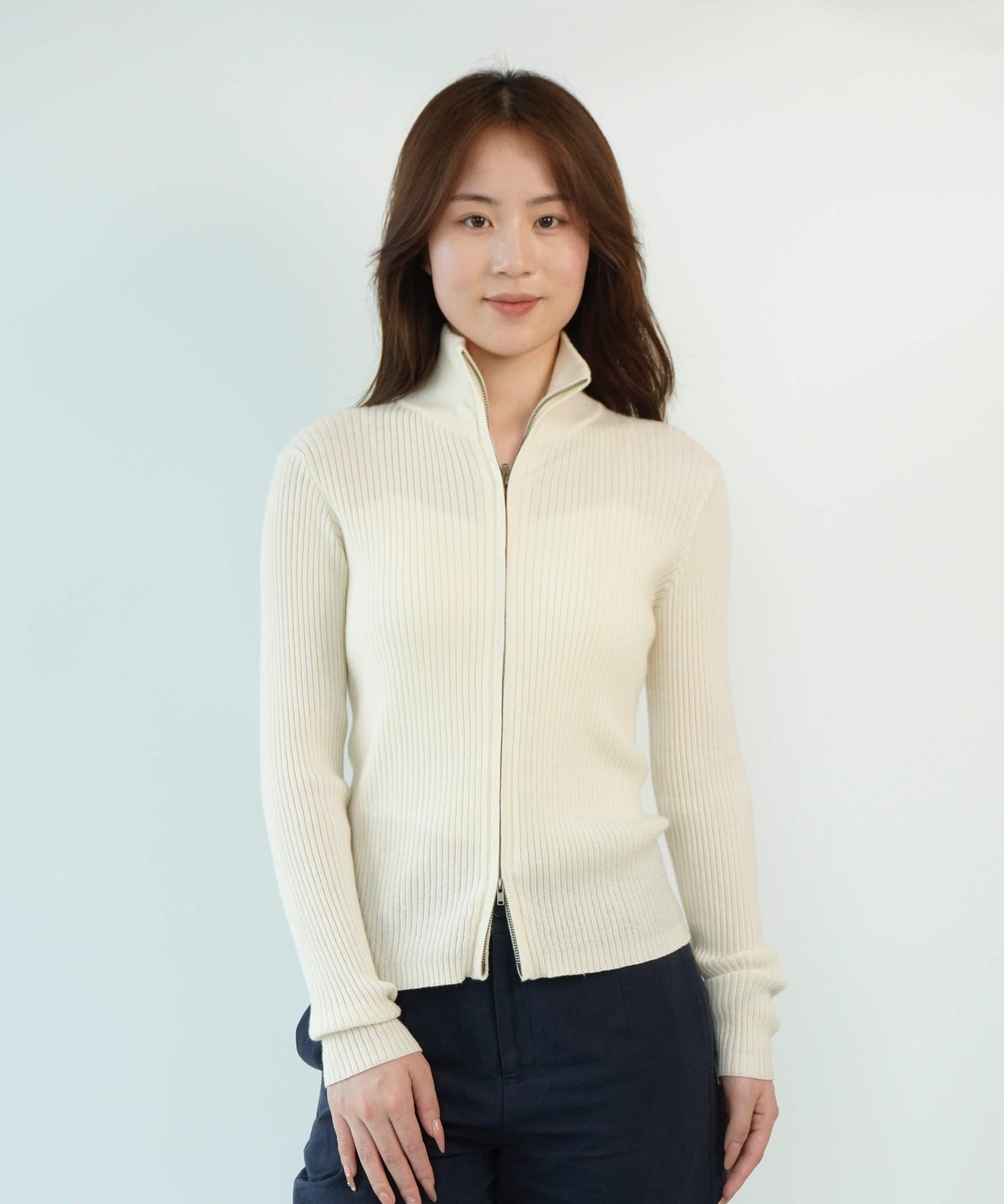 100% Cashmere Top Worsted Ladies Jacket Cashmere Sweater