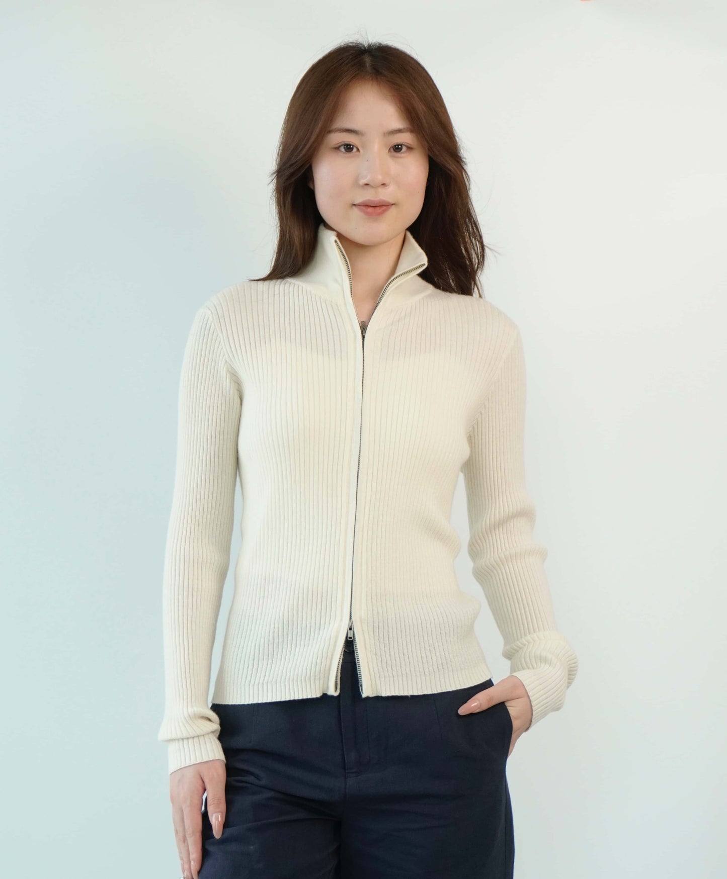 100% Cashmere Top Worsted Ladies Jacket Cashmere Sweater