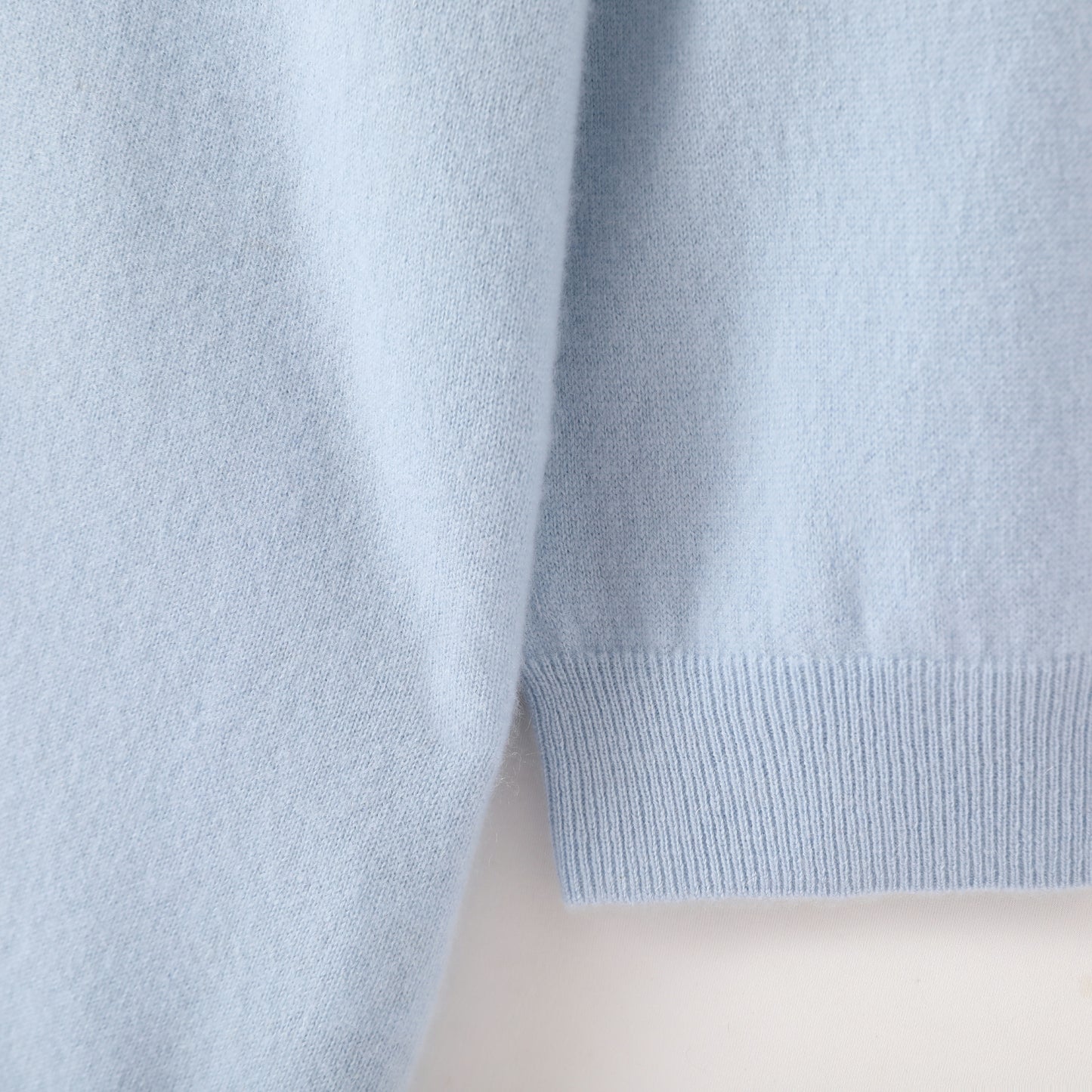 100% Cashmere High Neck Mid Sleeve Elegant Natural Comfort Ladies Cashmere Sweater