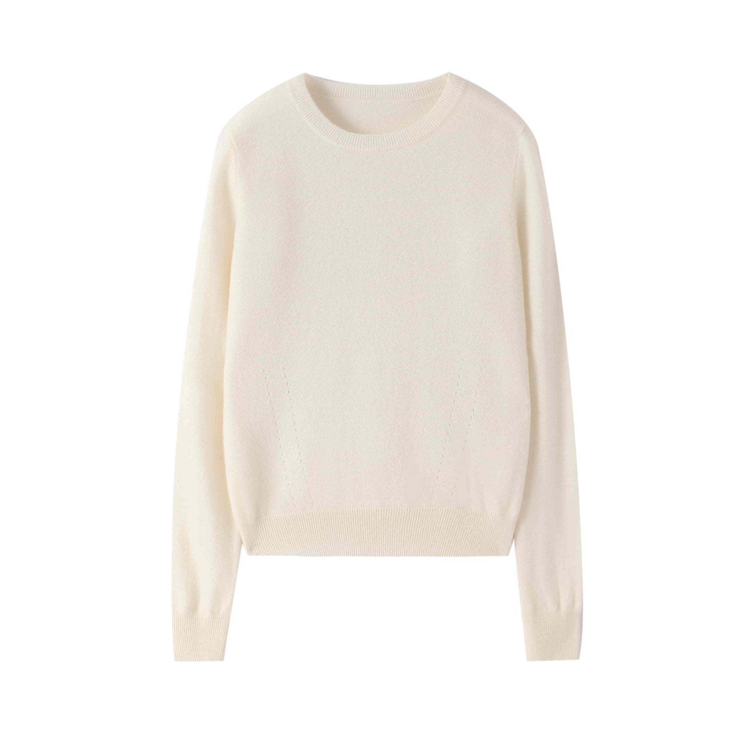 100% Cashmere Crew Neck Classic Soft Warm Exclusive Design Cashmere Sweater