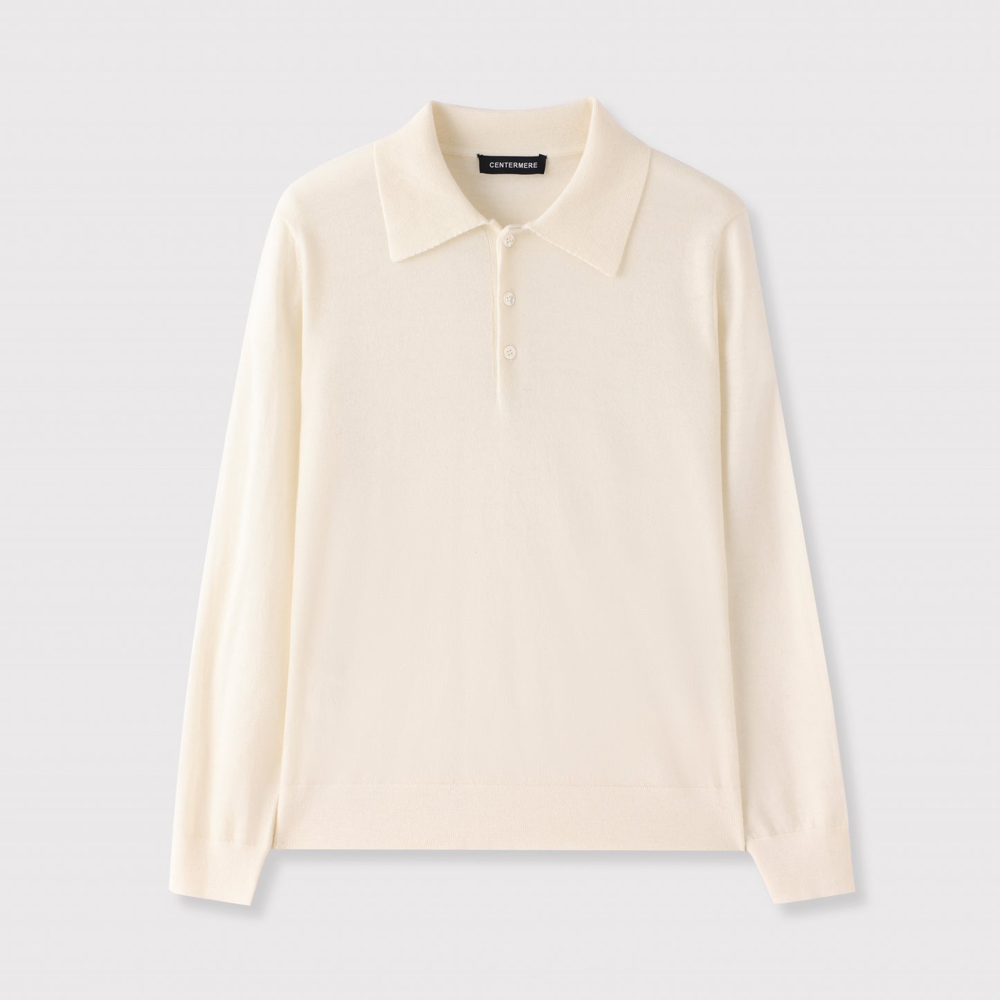 100% Cashmere Polo Neck Worsted Craftsmanship Elegant Texture Women's Cashmere Sweater