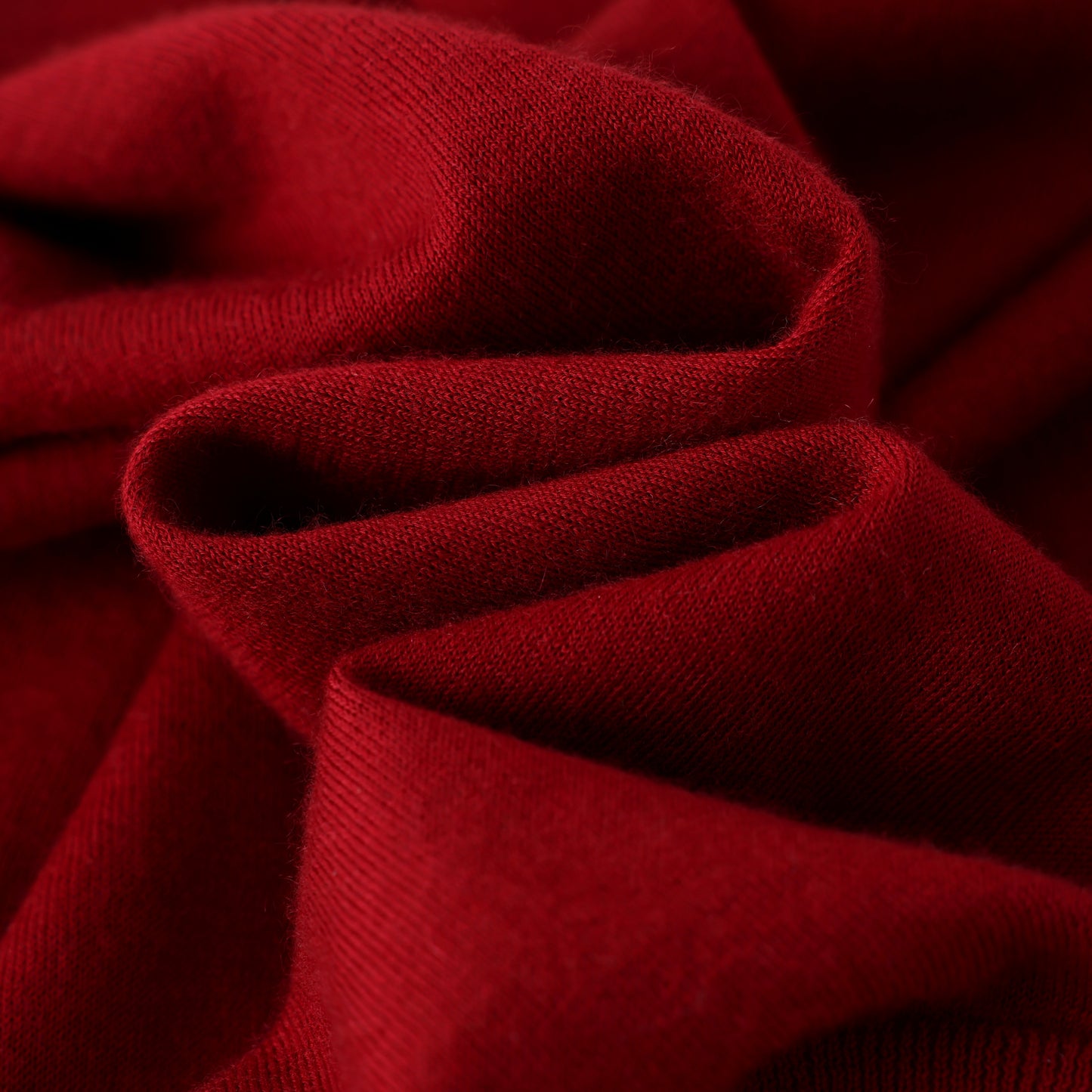 100% Cashmere Polo Neck Worsted Craftsmanship Elegant Texture Women's Cashmere Sweater