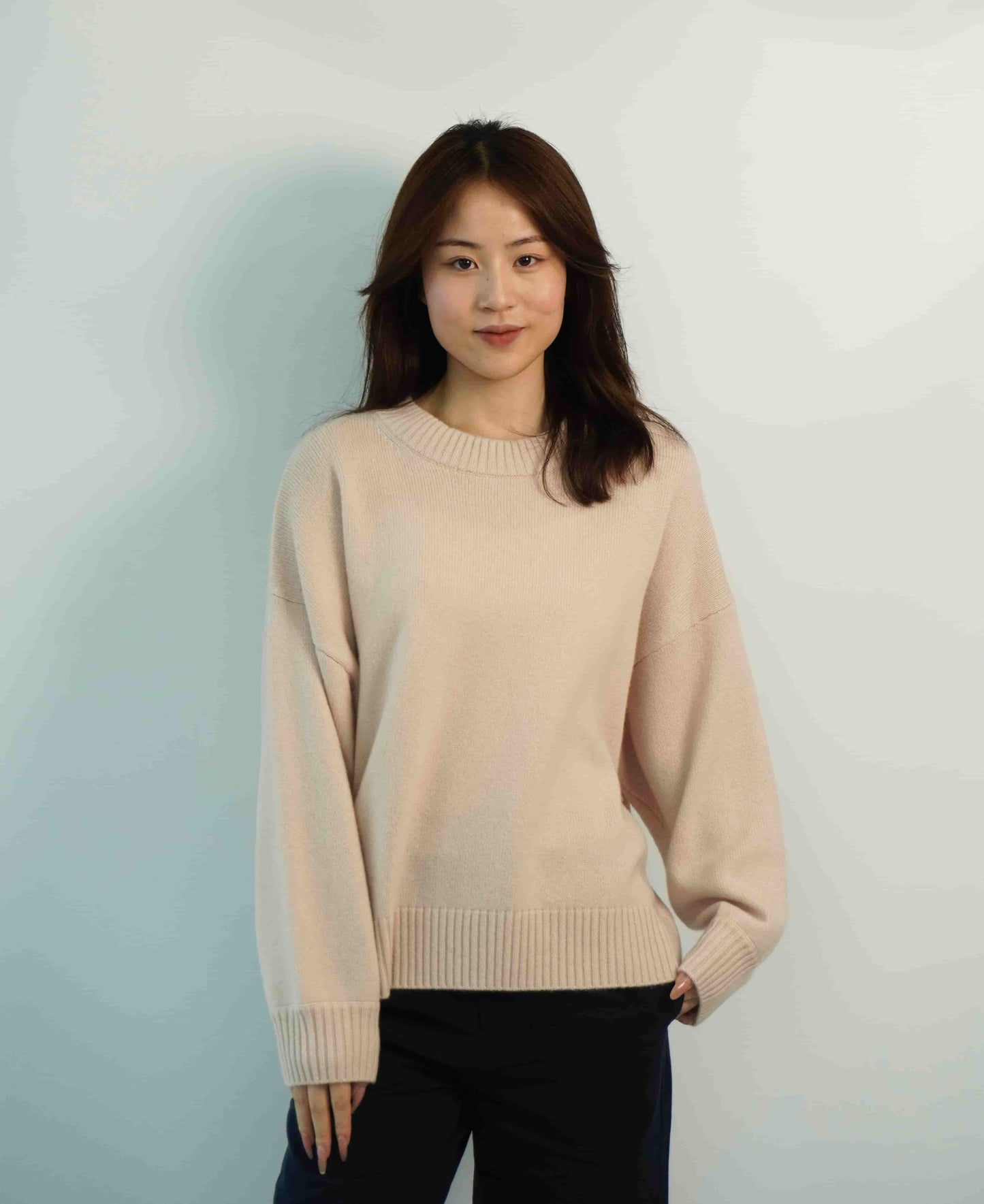 100% Cashmere Loose Fashion Women's Cashmere Sweater