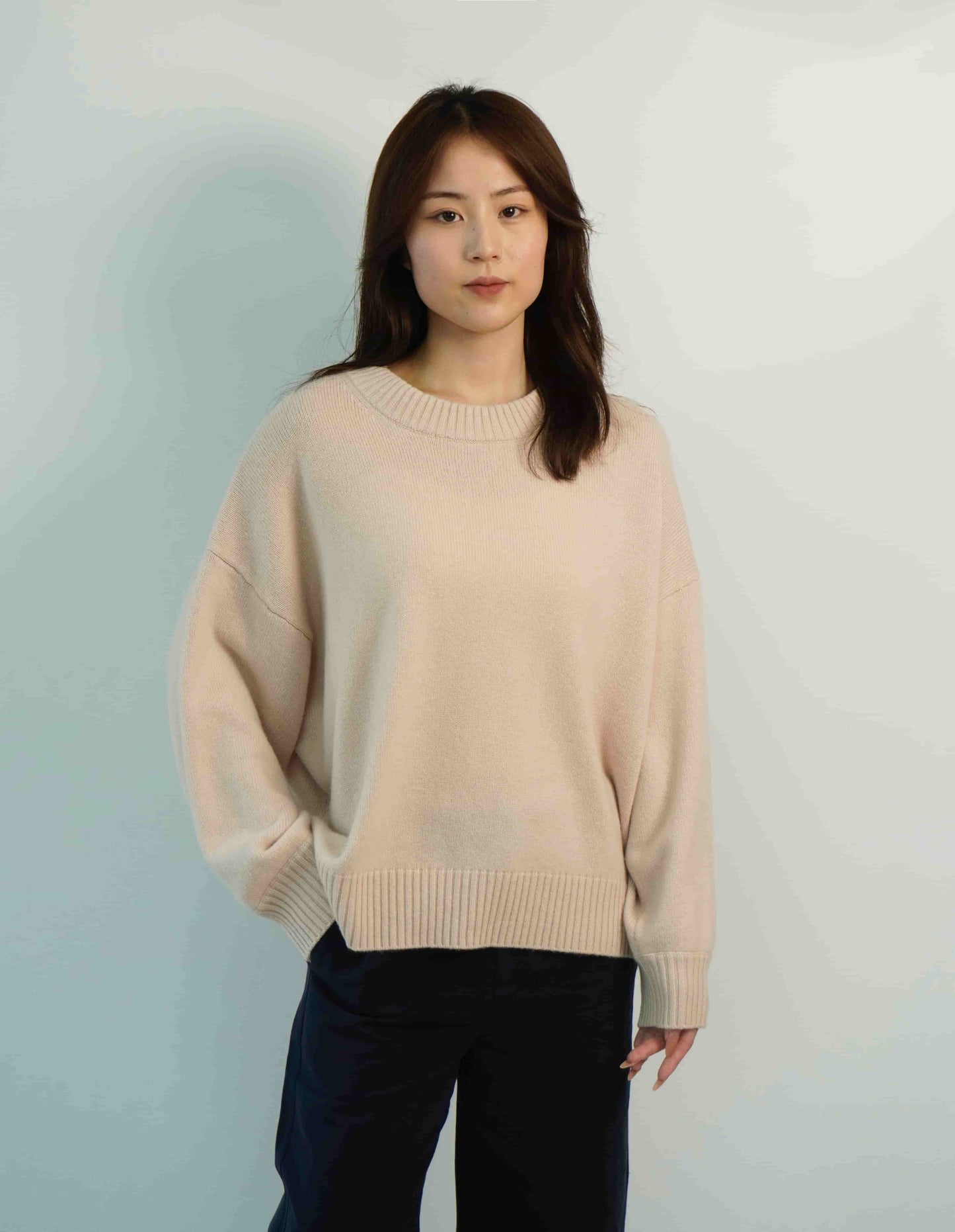 100% Cashmere Loose Fashion Women's Cashmere Sweater