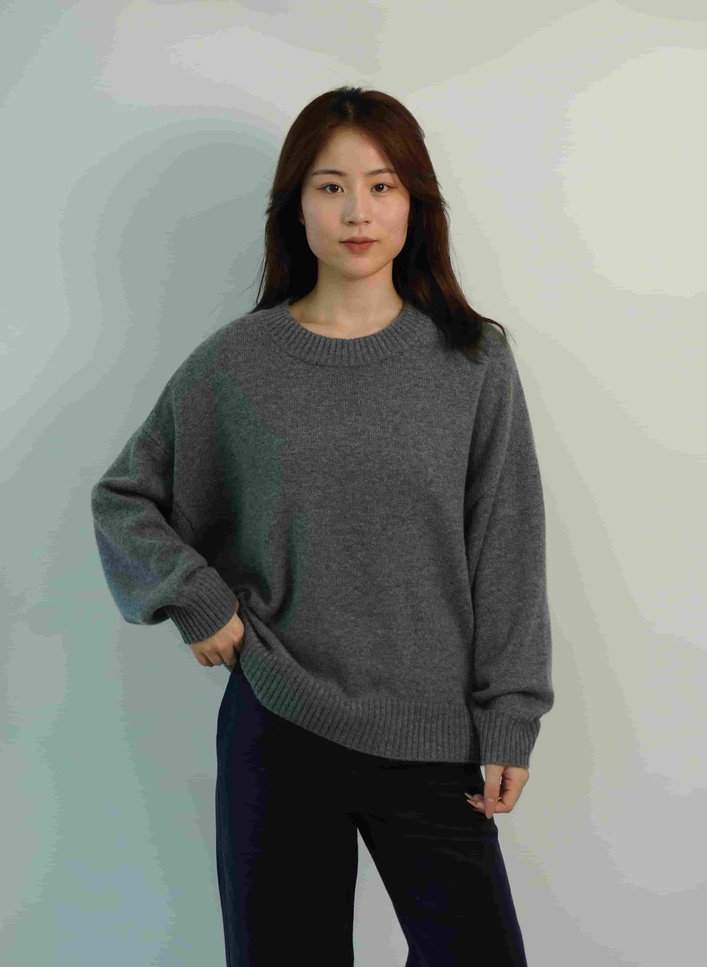100% Cashmere Loose Fashion Women's Cashmere Sweater