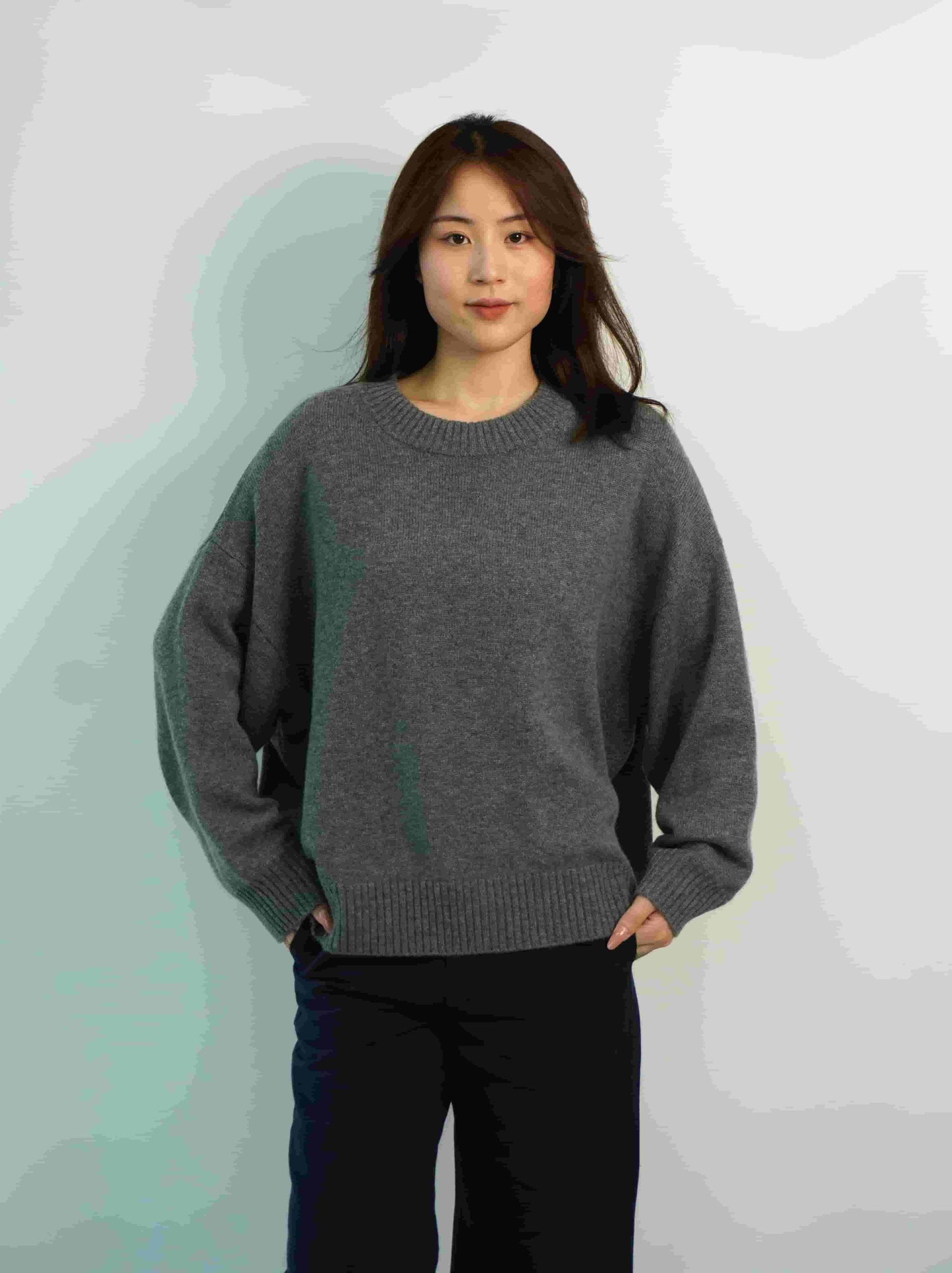 100% Cashmere Loose Fashion Women's Cashmere Sweater