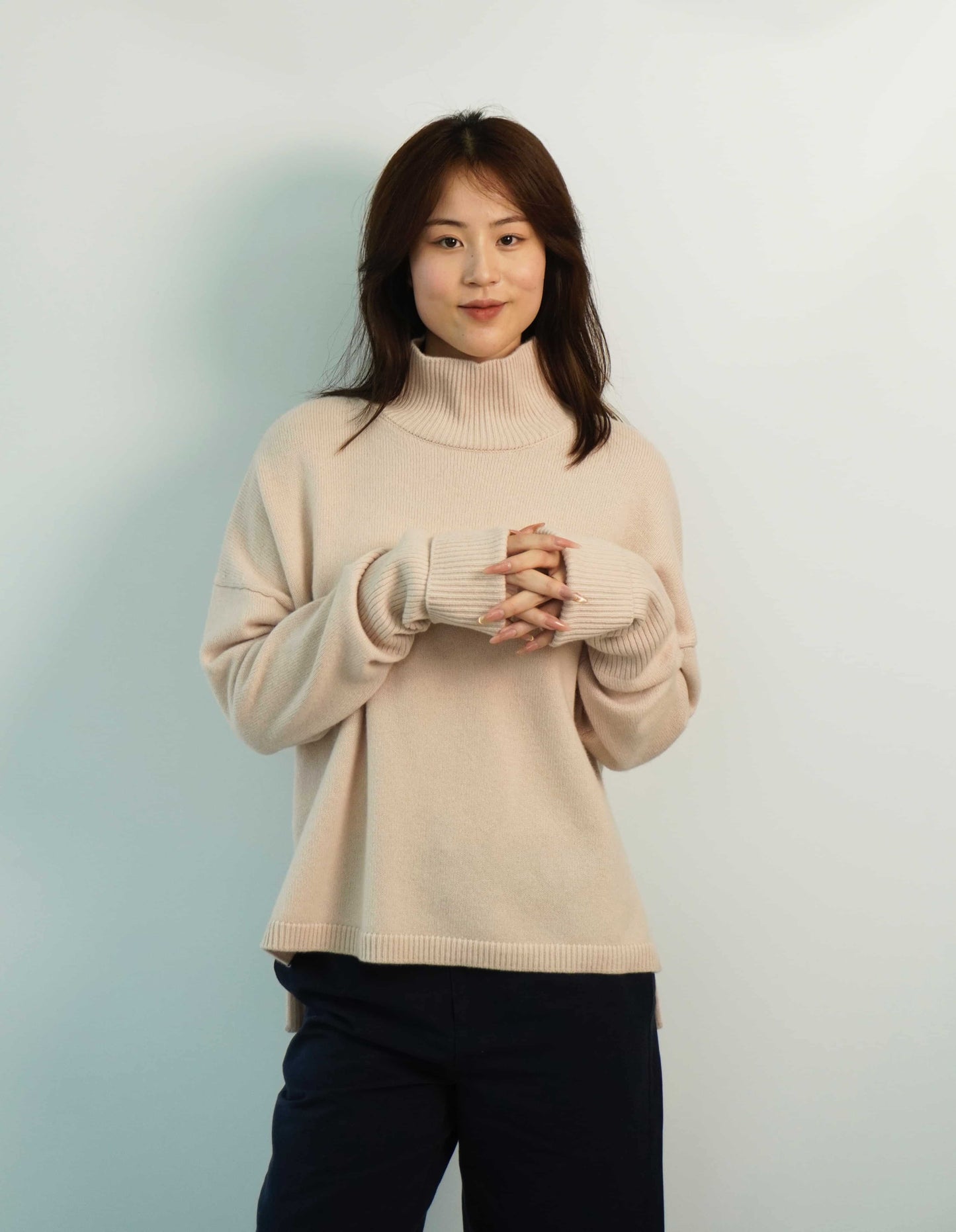 100% Cashmere Stylish Design Elegant Cashmere Sweater