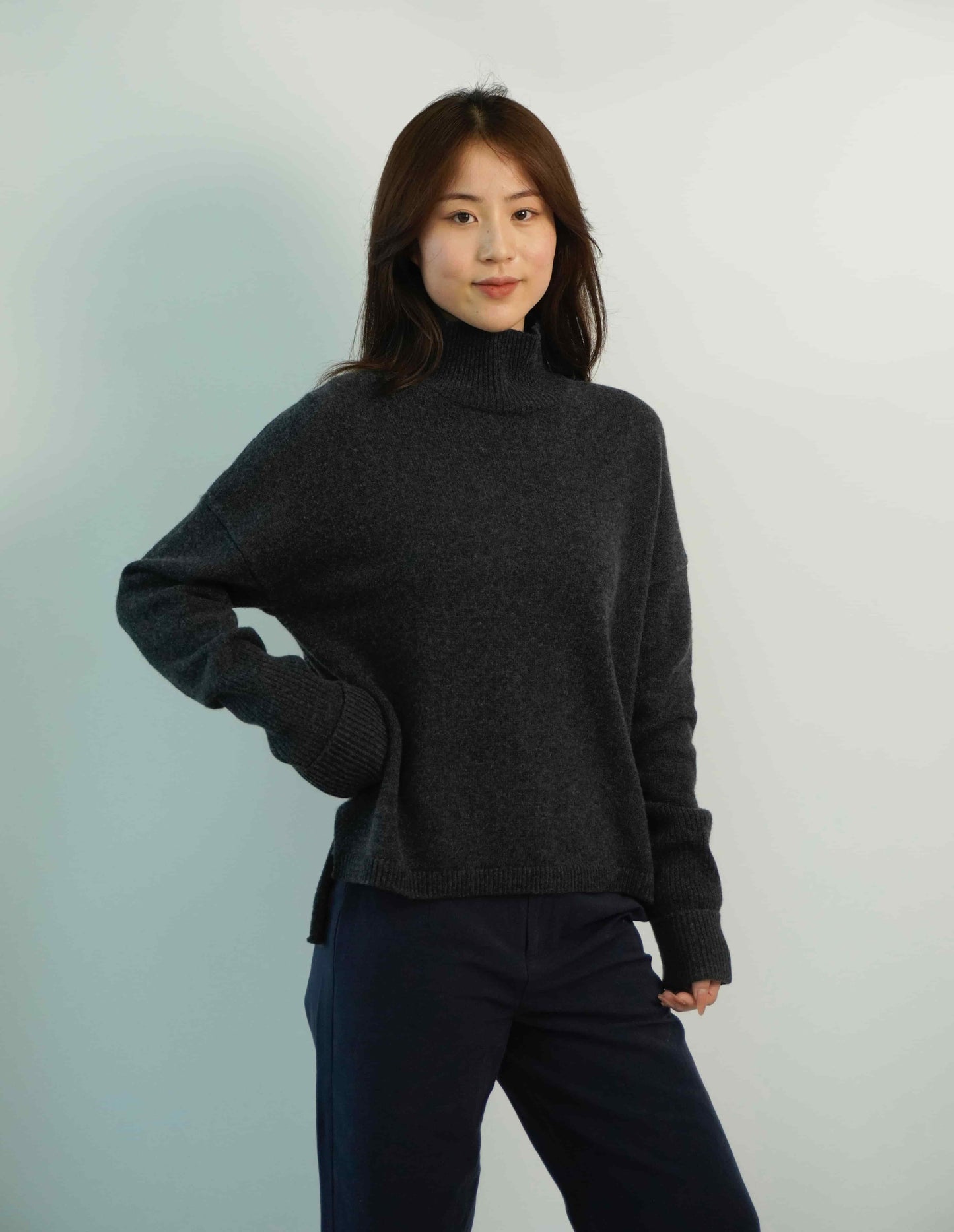 100% Cashmere Stylish Design Elegant Cashmere Sweater