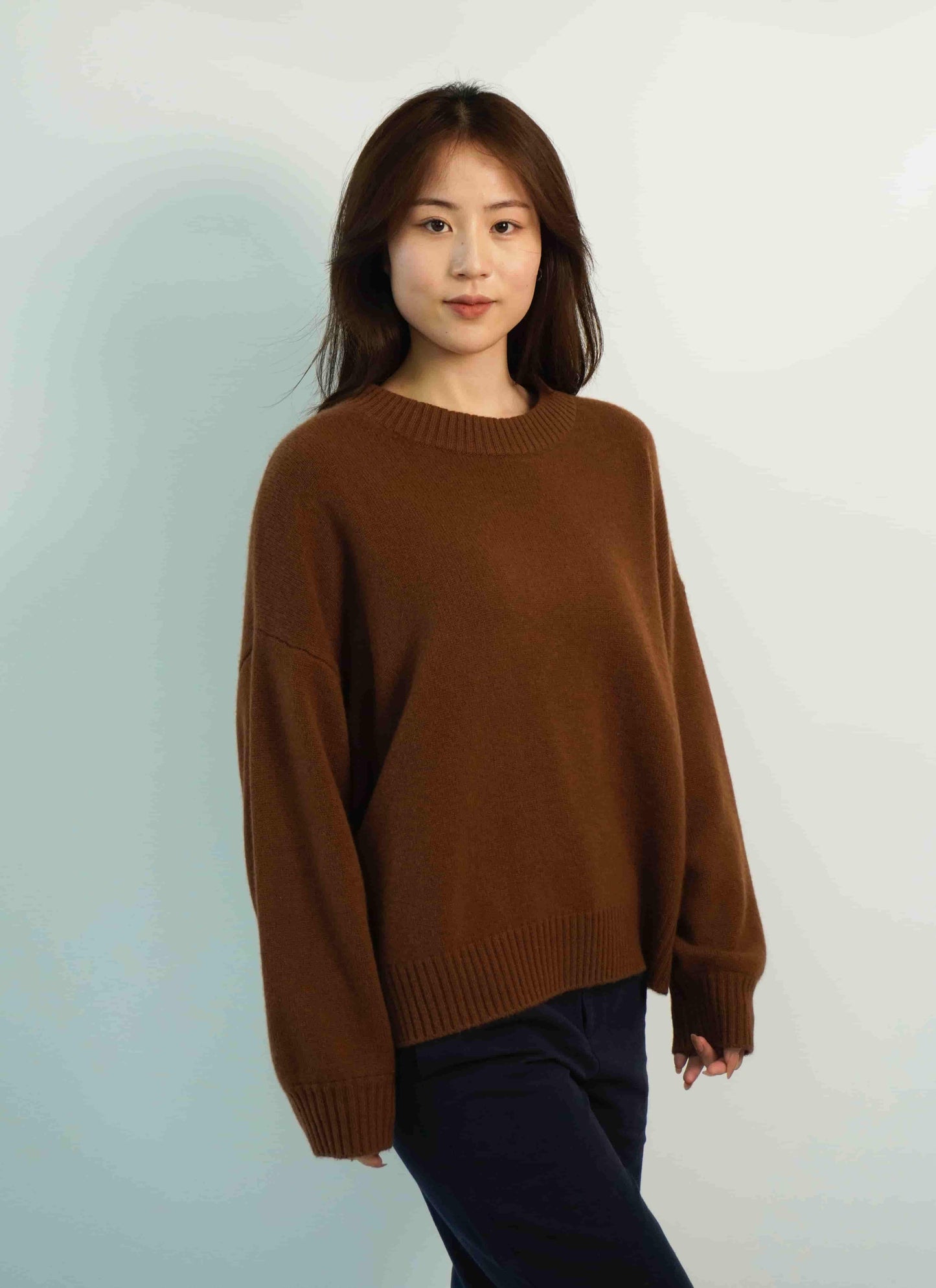 100% Cashmere Loose Fashion Women's Cashmere Sweater