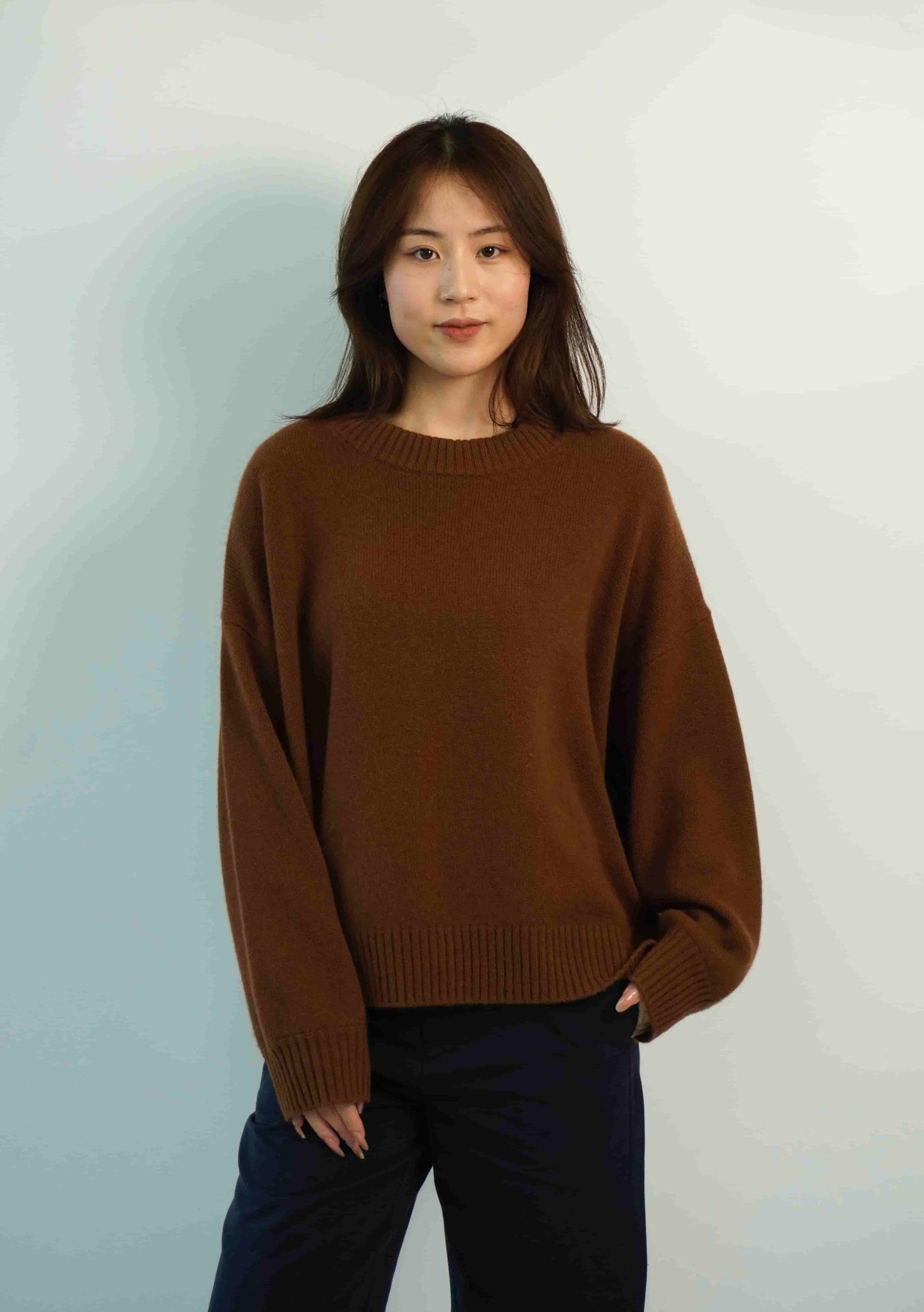 100% Cashmere Loose Fashion Women's Cashmere Sweater