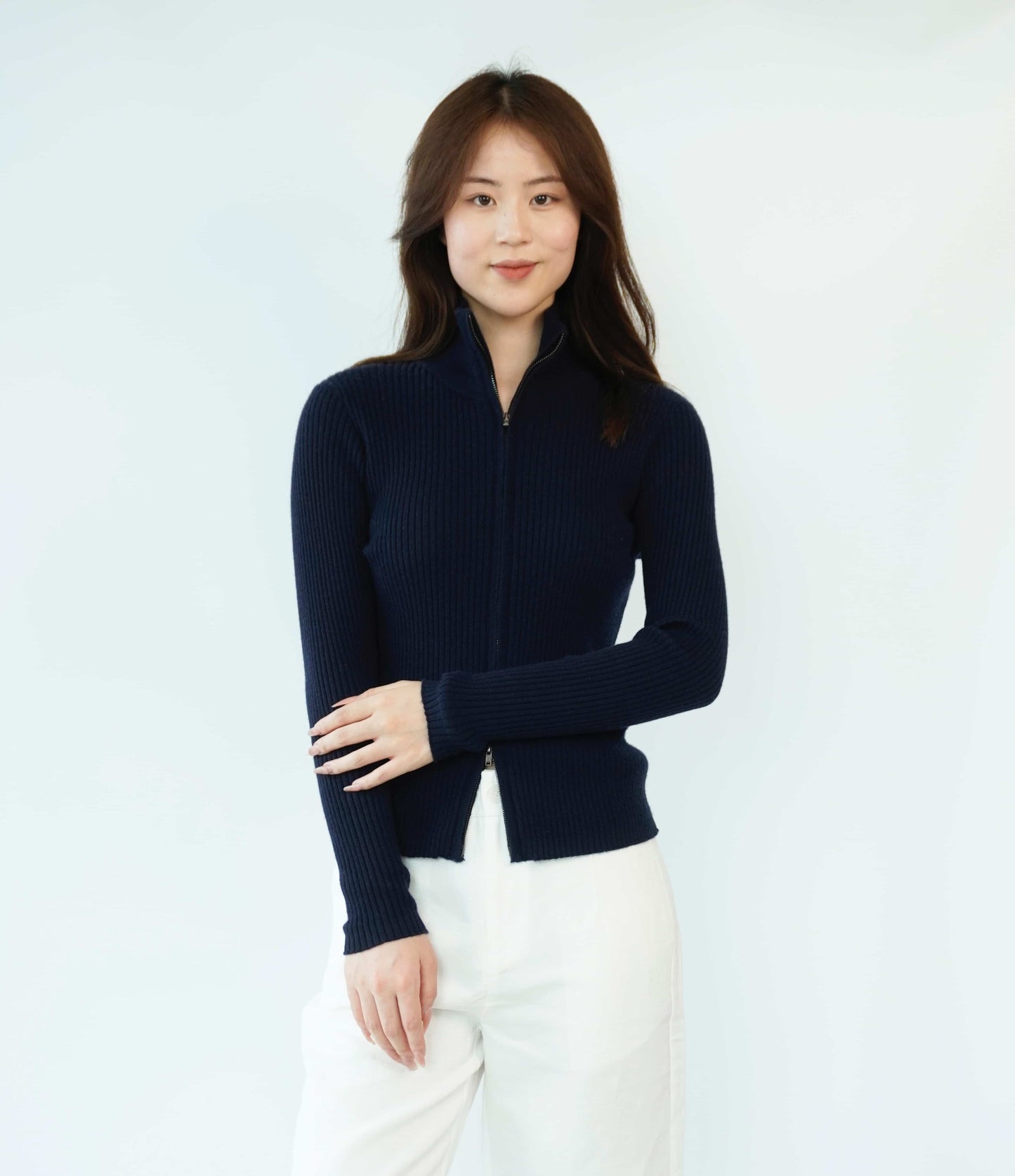 100% Cashmere Top Worsted Ladies Jacket Cashmere Sweater