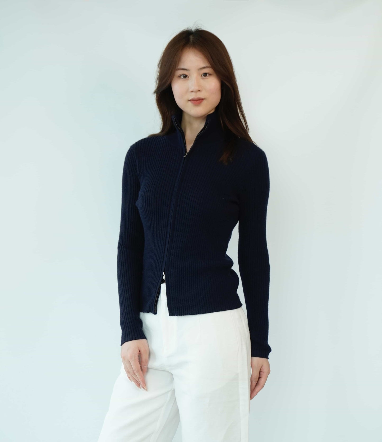 100% Cashmere Top Worsted Ladies Jacket Cashmere Sweater