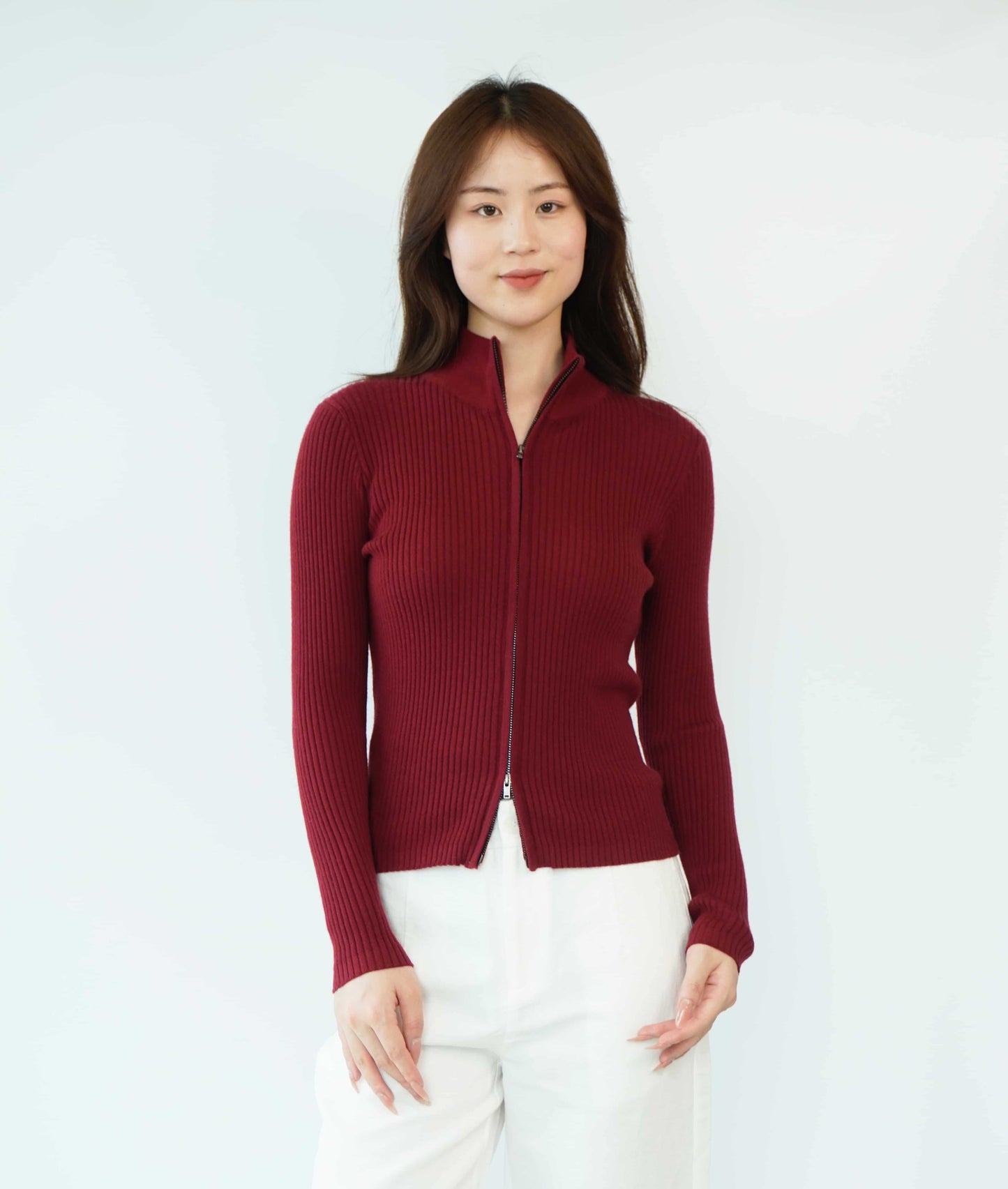 100% Cashmere Top Worsted Ladies Jacket Cashmere Sweater
