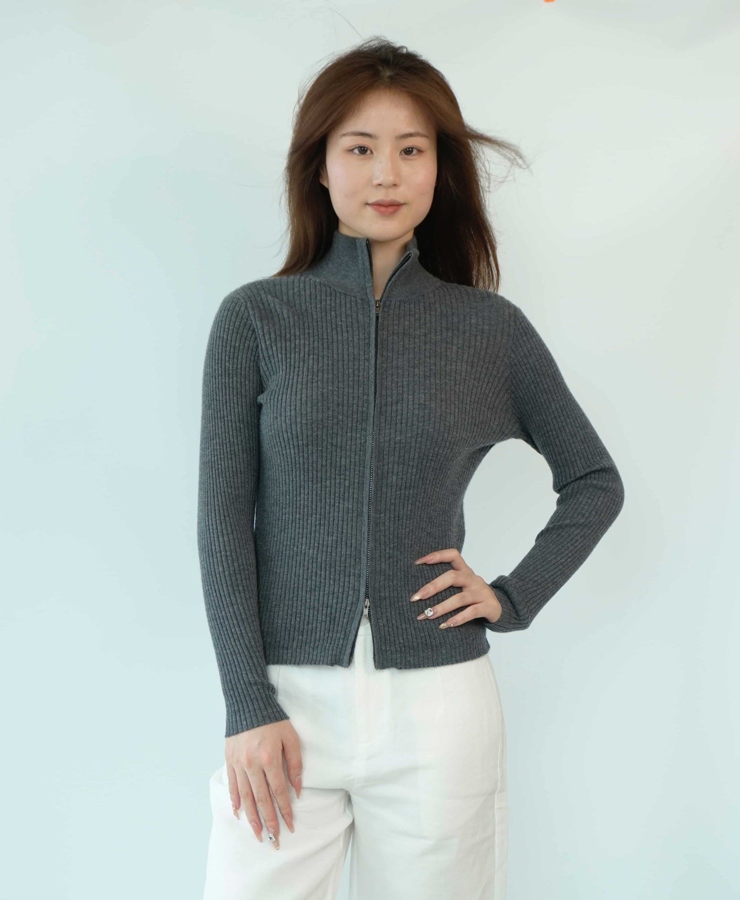 100% Cashmere Top Worsted Ladies Jacket Cashmere Sweater