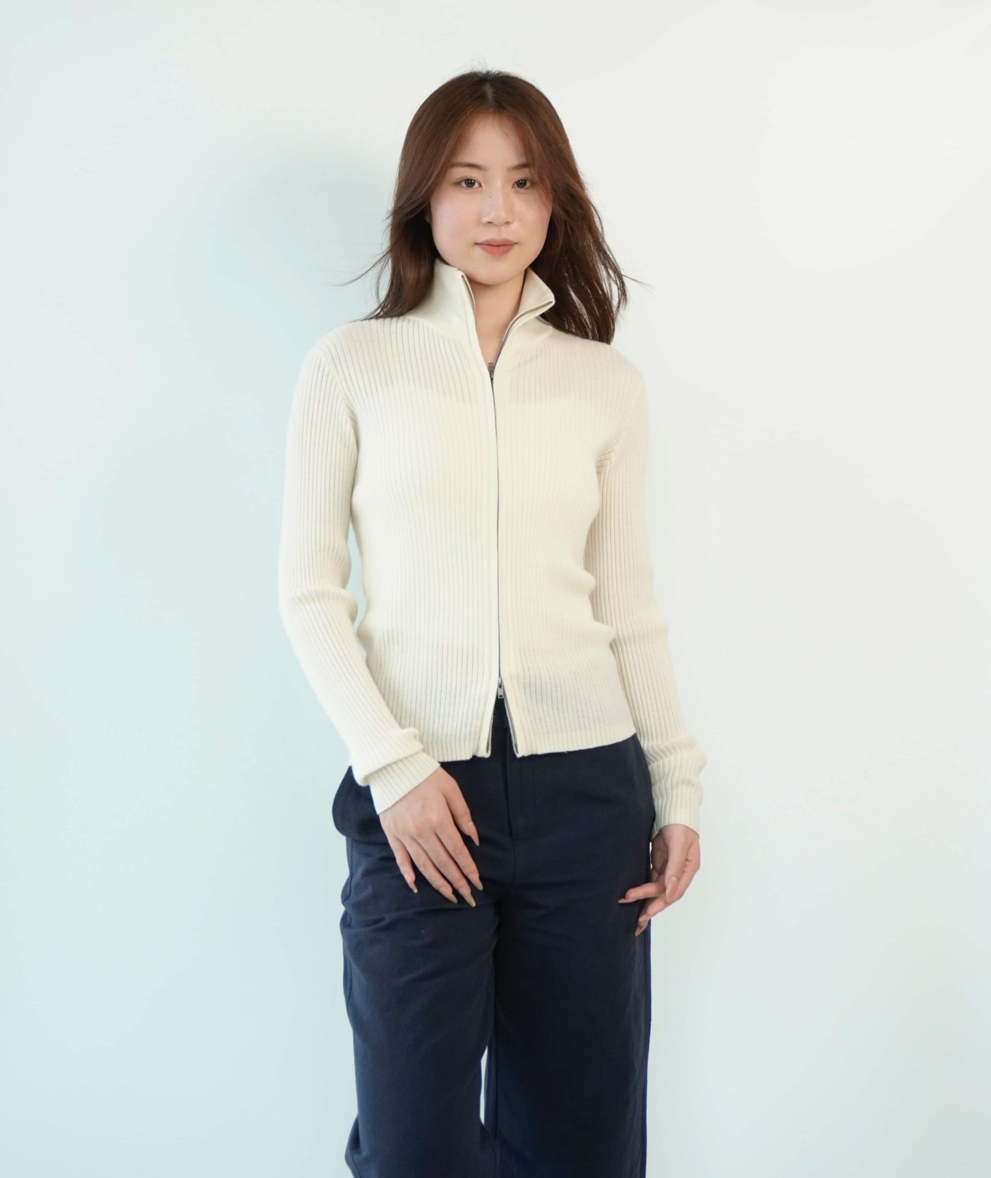 100% Cashmere Top Worsted Ladies Jacket Cashmere Sweater